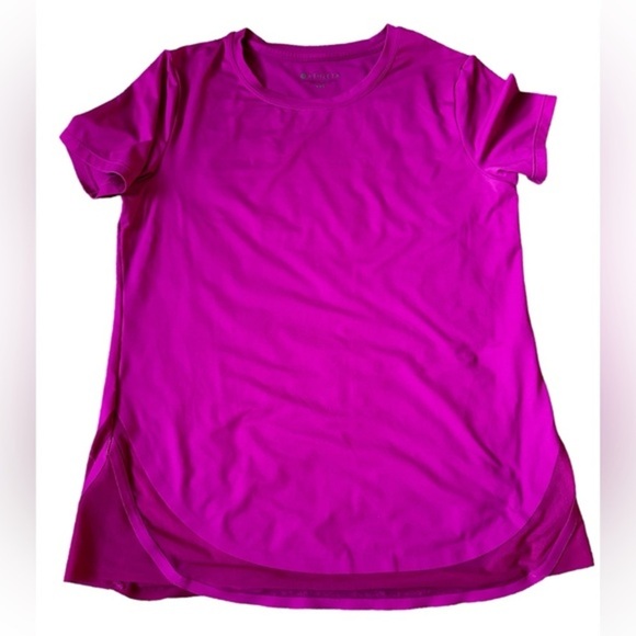 Athleta Cadence XXS Fuchsia Pink Athletic Shirt - Picture 1 of 5
